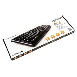  Клавиатура Nakatomi Navigator KN-02U (black) 