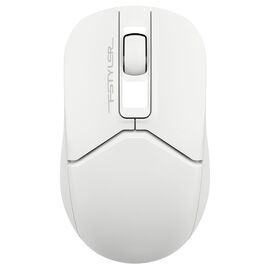  Мышь A4Tech Fstyler FB12 белый оптич. 1200dpi беспров. BT/Radio USB 3but (FB12 WHITE) 