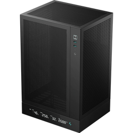 Корпус Deepcool CH170 Digital (R-CH170-BKNPI0D-G-1) черный без БП mATX 1x120mm 1xUSB2.0 1xUSB3.0 audio bott PSU 
