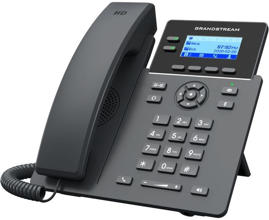  Телефон IP Grandstream GRP-2602P черный 