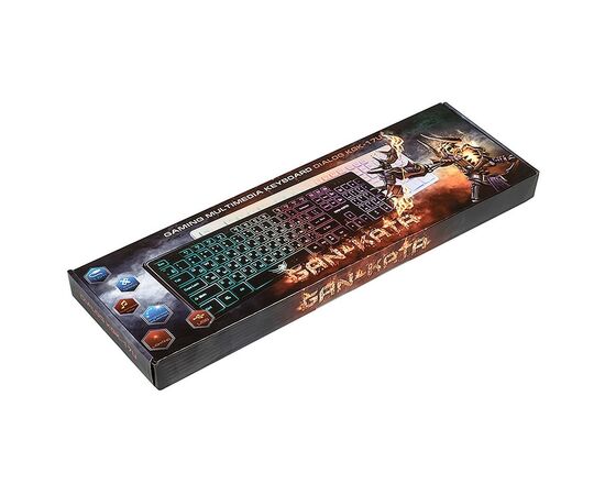  Клавиатура Dialog KGK-17U Gan-Kata (white) игровая с подсветкой 