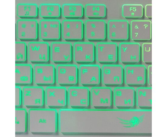  Клавиатура Dialog KGK-17U Gan-Kata (white) игровая с подсветкой 