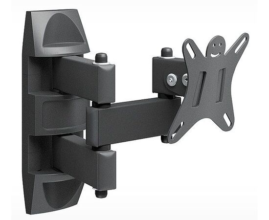  Кронштейн для телевизора Holder LCDS-5039 металлик 10"-26" до25кг поворот и наклон 