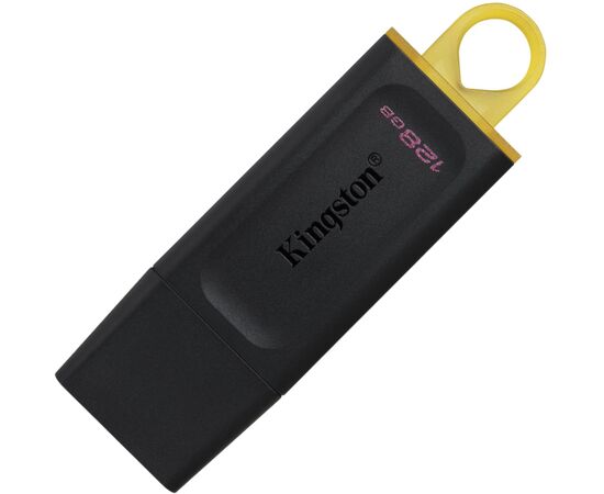  USB-флешка Kingston 128Gb DataTraveler Exodia DTX/128GB USB3.1 черный/желтый 