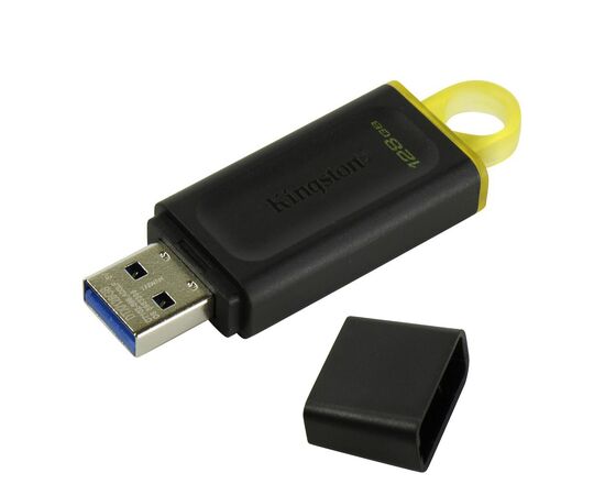  Флэш накопитель USB 128 Гб Kingston DataTravele Exodia 3.2 (black/yellow) (205113) 