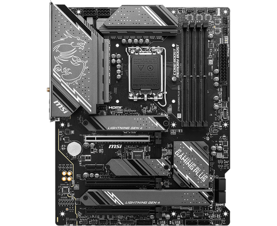  MB s1700 MSI Z790 Gaming Plus Wifi, 4*DDR5, 3*PCIEx16, 1*PCIEx1, 4*M.2, 2*TypeC, 1*USB3.2Gen2, 6*USB3.2Gen1, 8*USB2.0, 6*SATA3.0, 2.5G, DP, HDMI, ATX, RTL 
