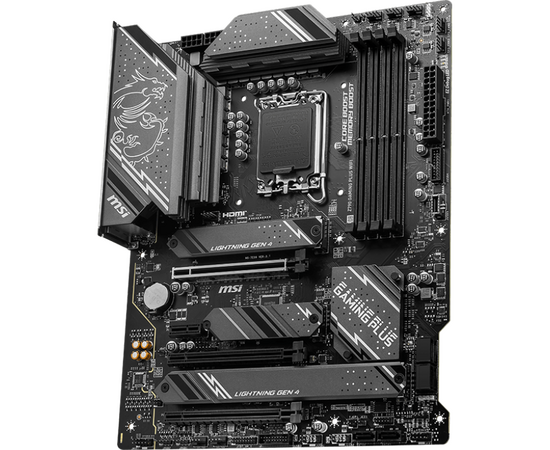  MB s1700 MSI Z790 Gaming Plus Wifi, 4*DDR5, 3*PCIEx16, 1*PCIEx1, 4*M.2, 2*TypeC, 1*USB3.2Gen2, 6*USB3.2Gen1, 8*USB2.0, 6*SATA3.0, 2.5G, DP, HDMI, ATX, RTL 