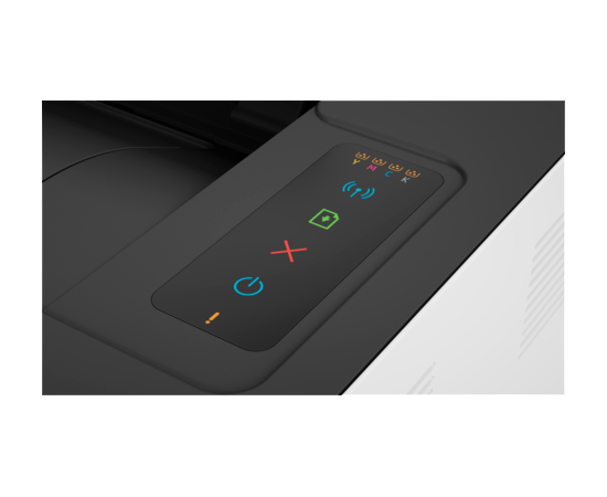  Принтер HP Color Laser 150nw Printer (A4,600x600dpi, (18(4)ppm, 64Mb, USB 2.0/Wi-Fi/Eth10/100,AirPrint, HP Smart,1tray 150, 1y warr, cartridges 700b &500cmy pages in box,repl.SL-C430W ) 