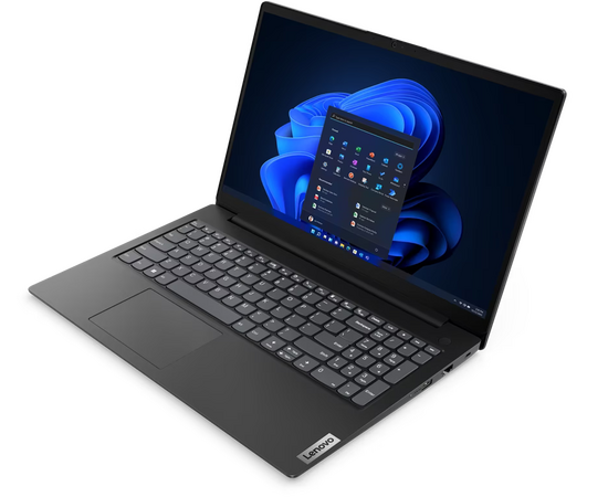  Ноутбук Lenovo V15 G4 AMN (82YU0080UE) 15.6" TN FHD/AMD Ryzen 3 7320U/8Gb/256Gb SSD/VGA int/noOS/black 