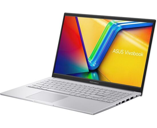  Ноутбук ASUS X1504VA-BQ286 15.6" FHD IPS 250N/i5-1335U/8GB/512GB SSD/UMA/DOS/Cool Silver 