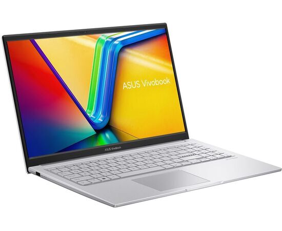  Ноутбук ASUS X1504VA-BQ286 15.6" FHD IPS 250N/i5-1335U/8GB/512GB SSD/UMA/DOS/Cool Silver 