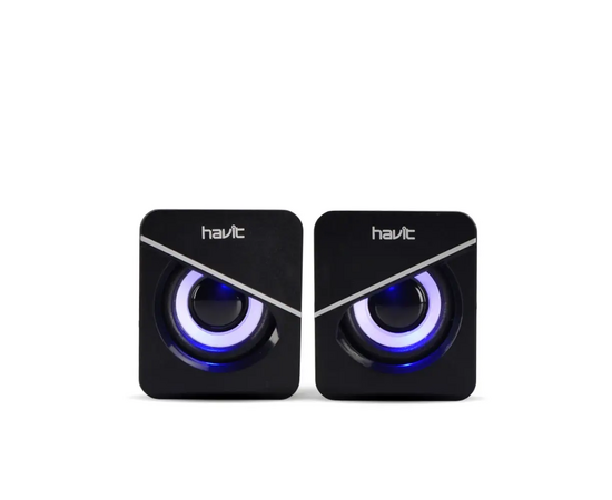  Игровая акустика с подсветкой HAVIT HV-SK717 2.0 USB 6 Вт. 