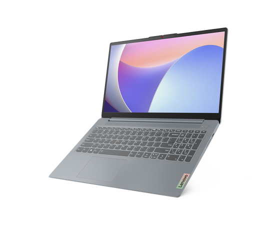  Ноутбук Lenovo IdeaPad Slim 3 15IRH8 (83EM000CLK) Core i5 13420H 8Gb SSD512Gb Intel UHD Graphics 15.6" TN FHD (1920x1080) noOS grey WiFi BT Cam 