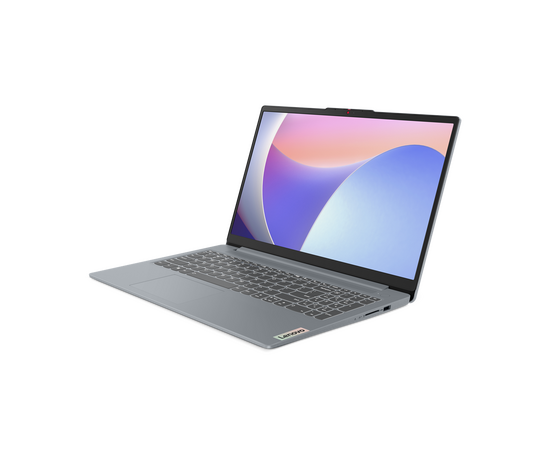  Ноутбук Lenovo IdeaPad Slim 3 15IRH8 (83EM000CLK) Core i5 13420H 8Gb SSD512Gb Intel UHD Graphics 15.6" TN FHD (1920x1080) noOS grey WiFi BT Cam 