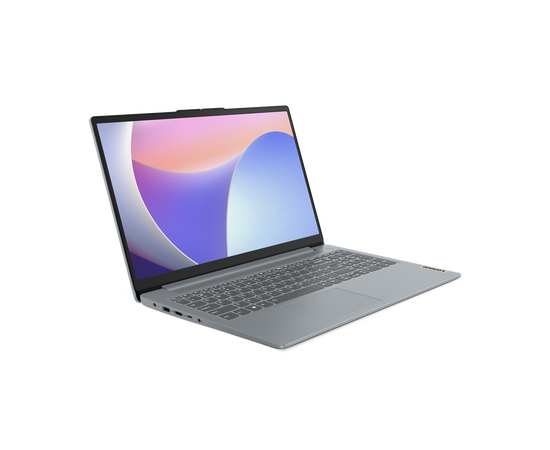  Ноутбук Lenovo IdeaPad Slim 3 15IRH8 (83EM000CLK) Core i5 13420H 8Gb SSD512Gb Intel UHD Graphics 15.6" TN FHD (1920x1080) noOS grey WiFi BT Cam 