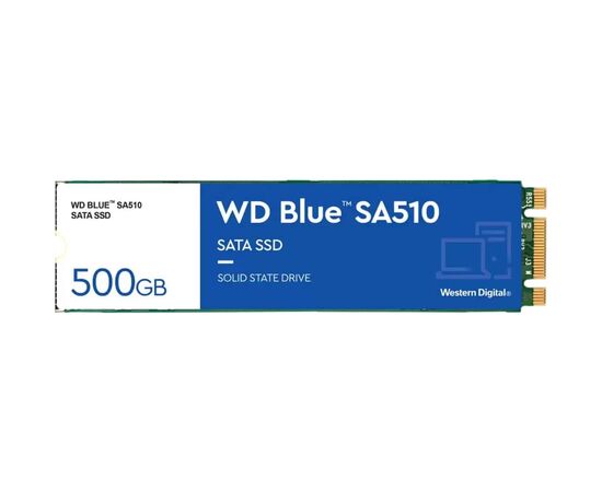  SSD WD Blue SA510 WDS500G3B0B 500GB, M.2(22x80mm) 