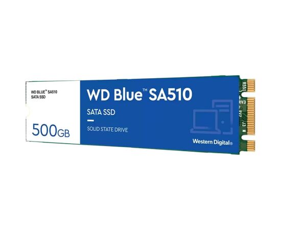  SSD WD Blue SA510 WDS500G3B0B 500GB, M.2(22x80mm) 