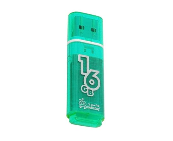  Флэш накопитель USB 16 Гб Smart Buy Glossy (green) (20110) 
