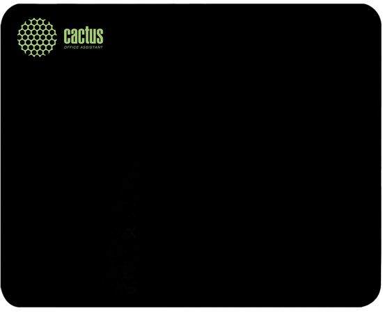  Коврик для мыши Cactus CS-MPС-P01XS Black 220x180x2мм 