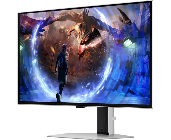  Монитор Samsung Odyssey G6 S27DG600SIXCI (LS27DG600SIXCI), черный и серебристый 