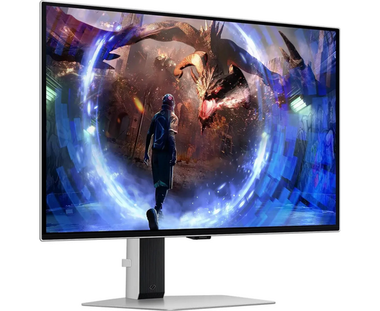  Монитор Samsung Odyssey G6 S27DG600SIXCI (LS27DG600SIXCI), черный и серебристый 