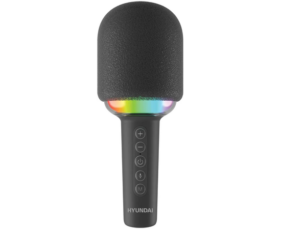 Микрофон беспроводной Hyundai H-MIC100 черный 
