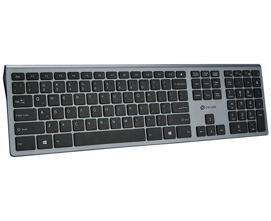  Клавиатура Oklick 890S (1196549) беспроводная USB серый 