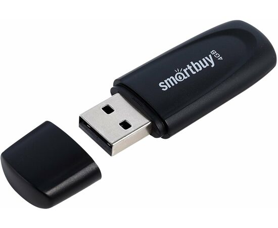  USB-флешка SmartBuy Scout (SB004GB2SCK) UFD 2.0 004GB Black 