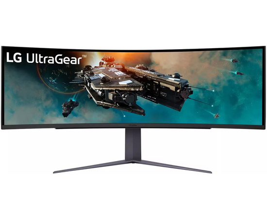  Монитор LG UltraGear 49GR85DC-B черный 
