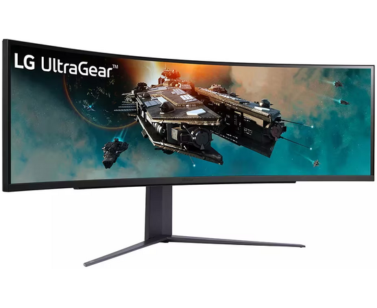  Монитор LG UltraGear 49GR85DC-B черный 