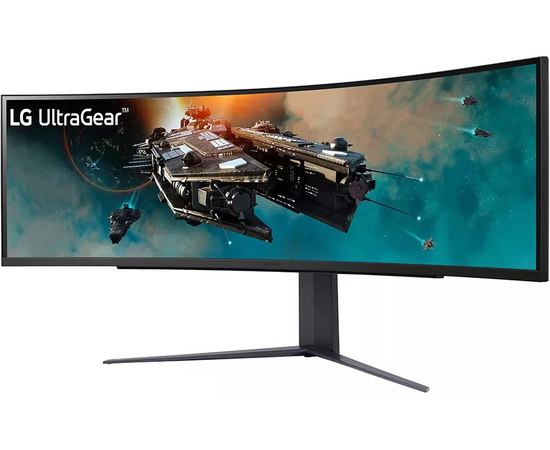  Монитор LG UltraGear 49GR85DC-B черный 