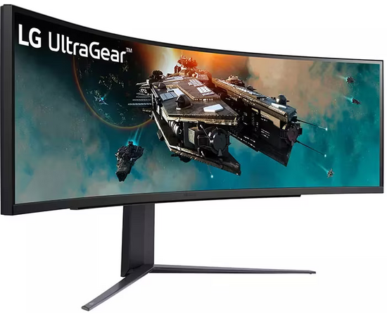  Монитор LG UltraGear 49GR85DC-B черный 