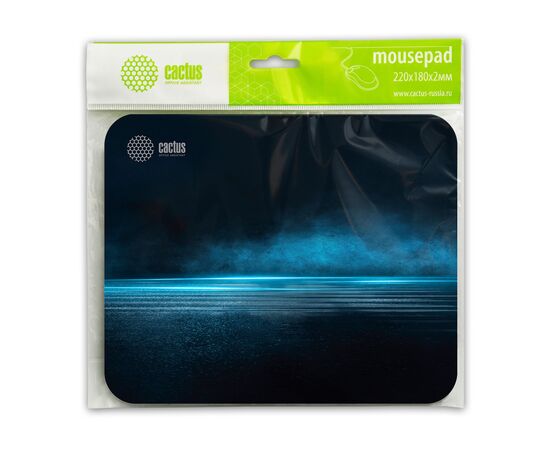  Коврик для мыши Cactus CS-MPС-P03XS Dark Sea 220x180x2мм 