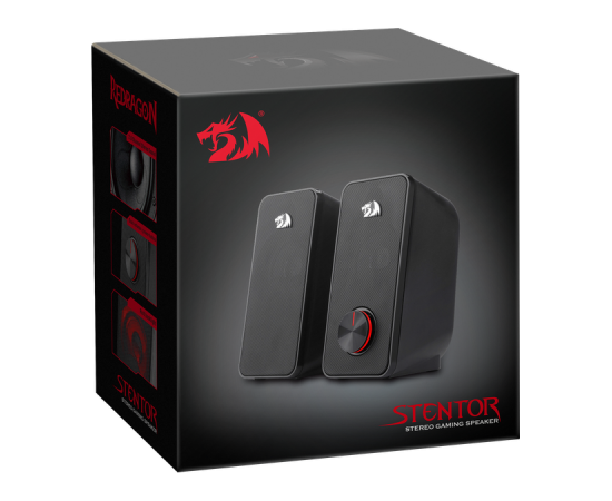  Колонки Redragon Stentor 2.0 система, черный, 6 Вт, питание от USB 