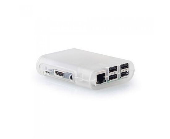  Корпус ACD RA076 Transparent ABS Plastic Injection Molding case with Stripe for Raspberry Pi 3 B 