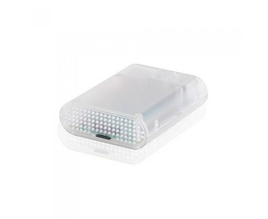 Корпус ACD RA076 Transparent ABS Plastic Injection Molding case with Stripe for Raspberry Pi 3 B 