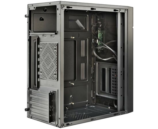  Корпус Ginzzu B250 , mATX, Mini-Tower, 2xUSB 3.0, черный, Без БП 
