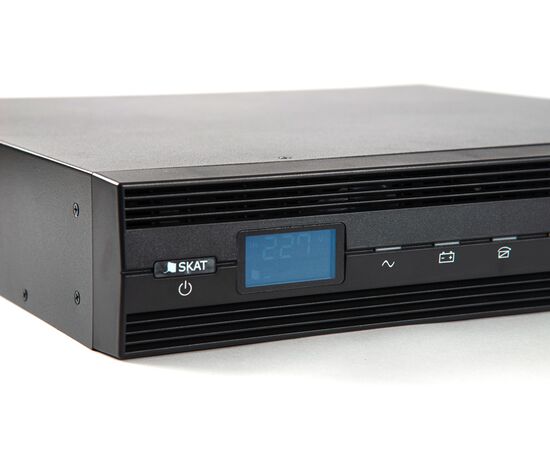  ИБП Бастион Skat-UPS 1000-Rack-ON, 1000ВА, 900Вт, online, 2U, 2 внешние АКБ, не входят в комплект (9902) 