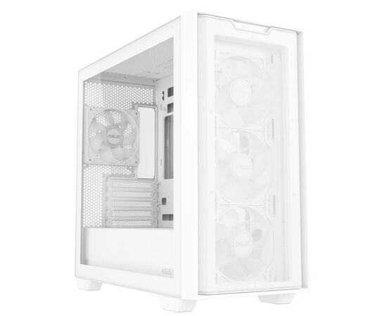  Корпус ASUS A21 Plus White (90DC00H3-B19010)(mATX, без БП, 2xUSB 3.2 Gen1, с окном) 