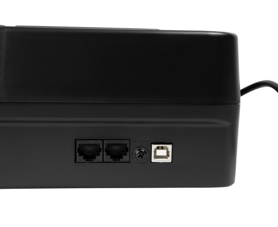  Источник бесперебойного питания Smartwatt Safe pro LCD 360Вт 600ВА черный 