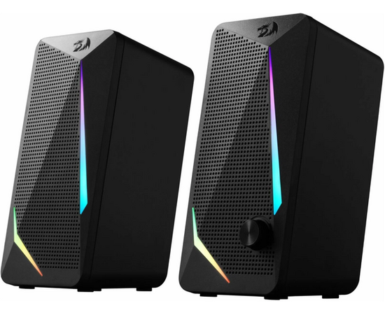  Акустическая система 2.0 DEFENDER Waltz (78144) black USB + 3.5 jack, RGB, 6 Вт. 
