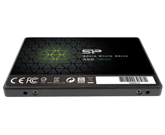  Внутренний SSD  Silicon Power  256GB  A56, SATA-III, R/W - 560/530 MB/s, 2.5", TLC 