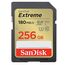  SDXC  256GB  SanDisk Class 10 Extreme V30 UHS-I U3 (180 Mb/s) 
